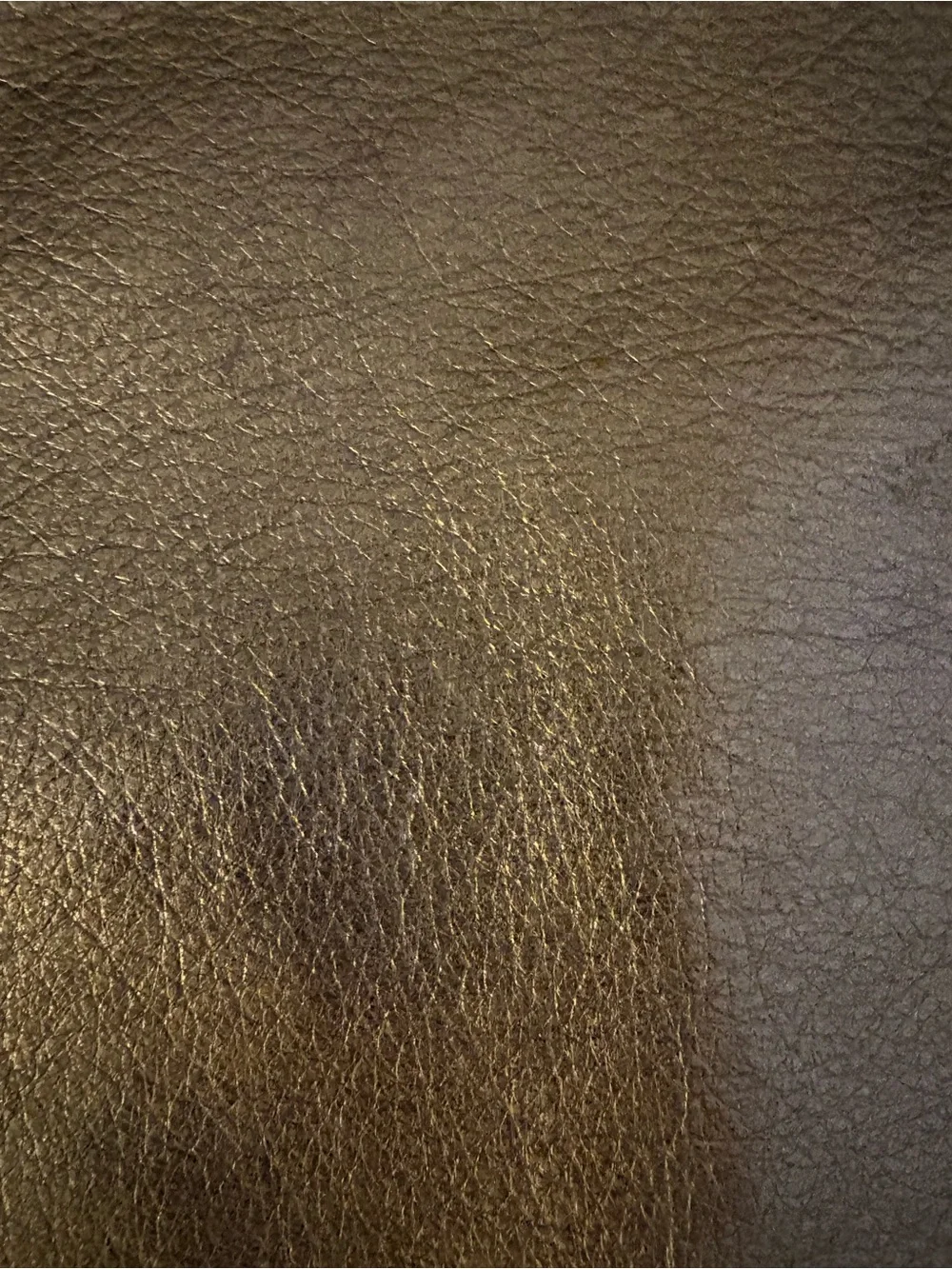 Clare V Gunmetal Textured Leather Foldover Clutch
